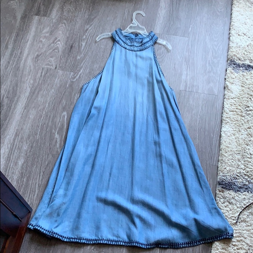 Denim-esque dress